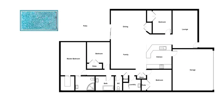 Floorplan of Homely house listing, 4 Anchorage Circuit, Bushland Beach QLD 4818