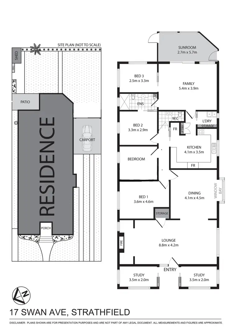 Floorplan of Homely house listing, 17 Swan Avenue, Strathfield NSW 2135