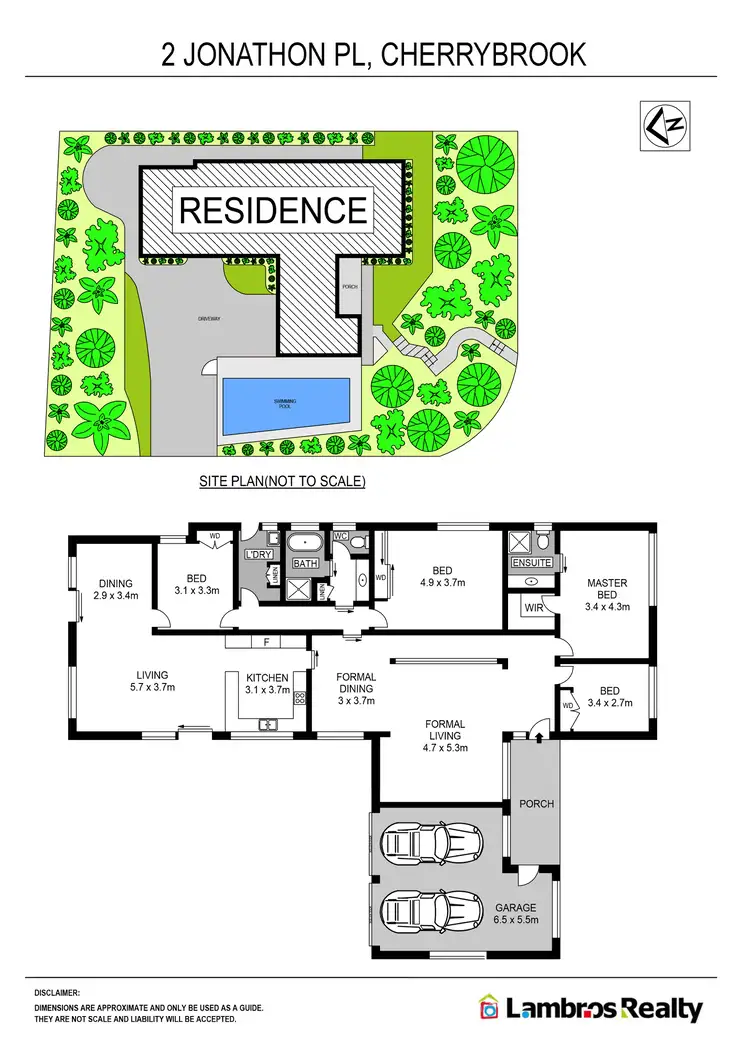 Floorplan of Homely house listing, 2 Jonathon Pl, Cherrybrook NSW 2126