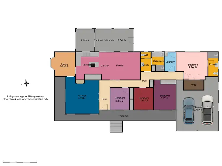 Floorplan of Homely house listing, 2 Braemar Circuit, Orange NSW 2800