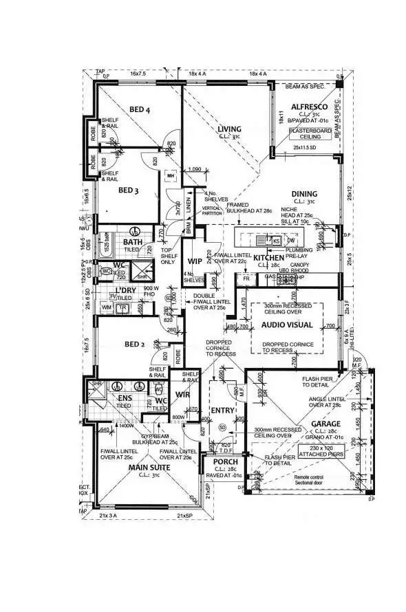 Floorplan of Homely house listing, 29 Hayfield Road, Southern River WA 6110