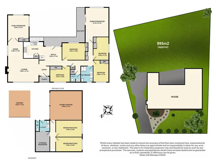 Floorplan of Homely house listing, 37 The Avenue, Ferntree Gully VIC 3156