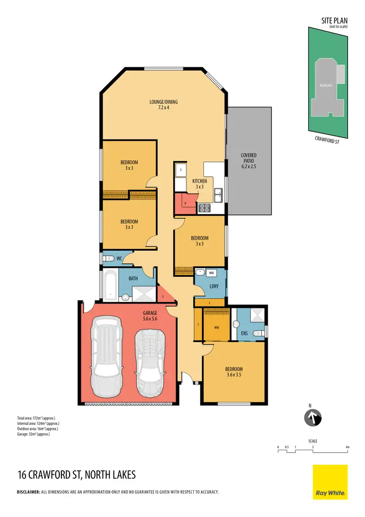 Floorplan of Homely house listing, 16 Crawford Street, North Lakes QLD 4509