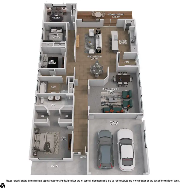Floorplan of Homely house listing, 10 Ormiston Place, Narre Warren South VIC 3805