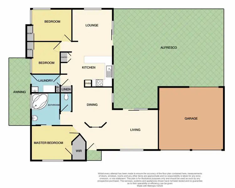 Floorplan of Homely house listing, 6 Correa Close, Aberglasslyn NSW 2320