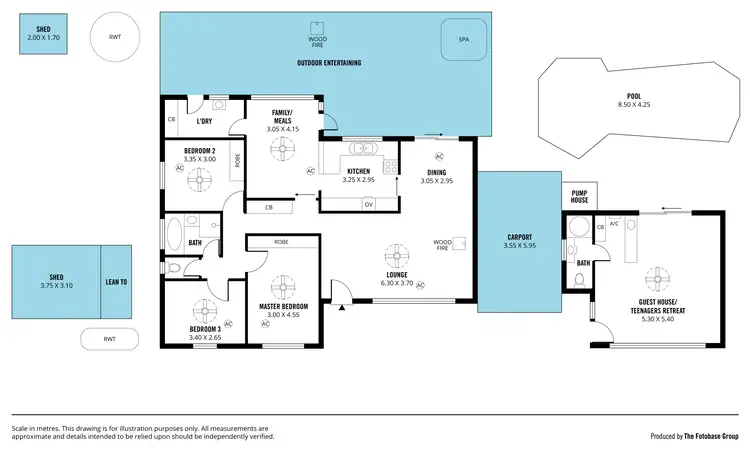 Floorplan of Homely house listing, 1 Daphne Court, Morphett Vale SA 5162