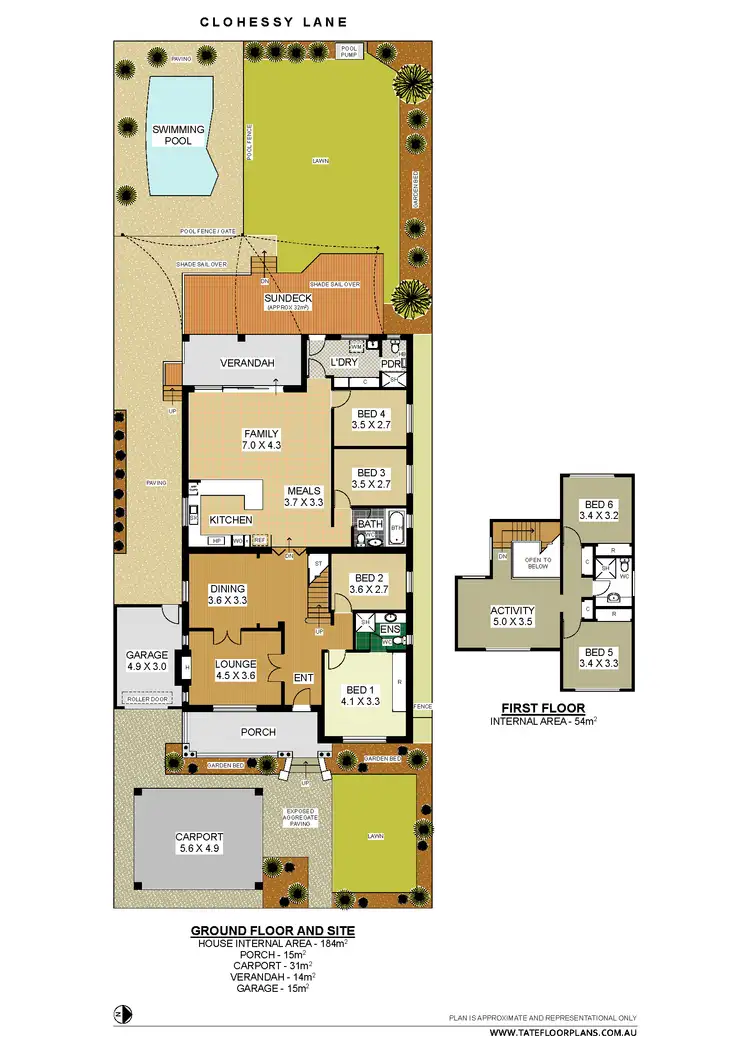 Floorplan of Homely house listing, 23 Nanson Street, Wembley WA 6014