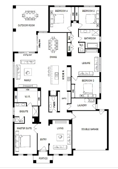 Floorplan of Homely house listing, 7 Cooloola Place, Shepparton North VIC 3631