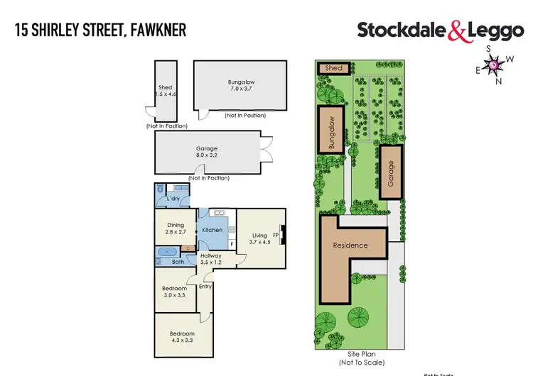 Floorplan of Homely house listing, 15 Shirley Street, Fawkner VIC 3060