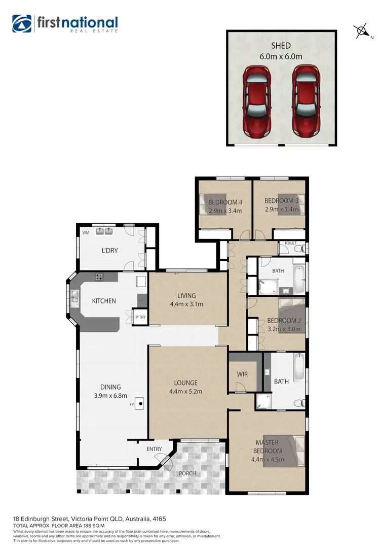 Floorplan of Homely house listing, 18 Edinburgh Street, Victoria Point QLD 4165