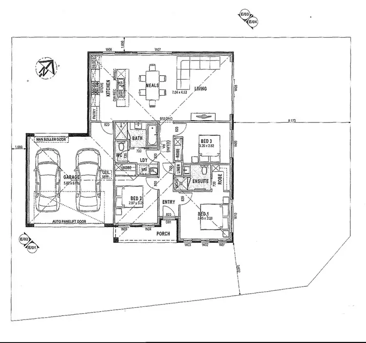 Floorplan of Homely house listing, 70 Margaret Court Drive, Baranduda VIC 3691