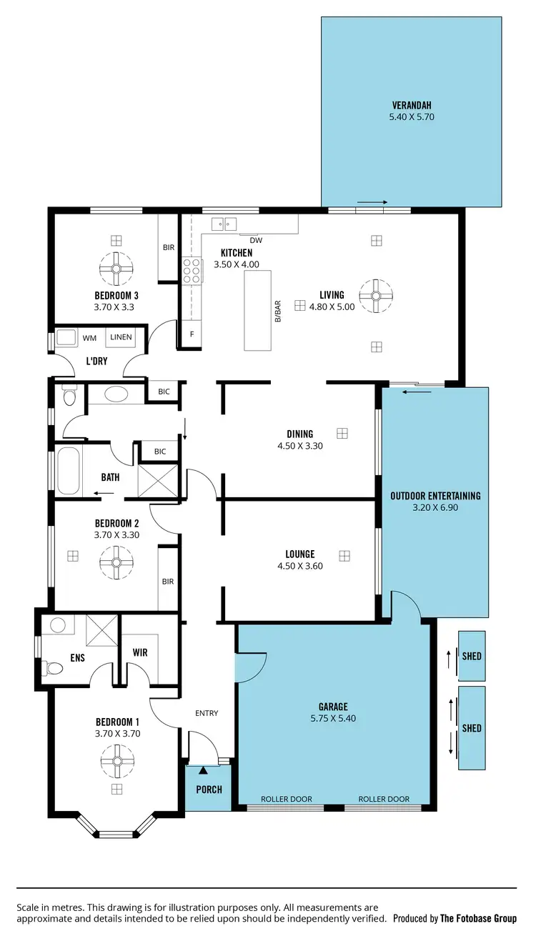 Floorplan of Homely house listing, 22 Southbank Boulevard, Sheidow Park SA 5158