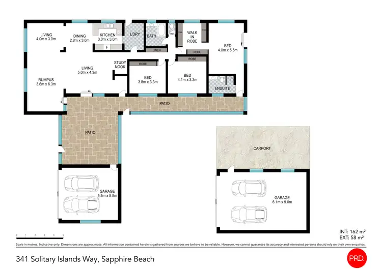 Floorplan of Homely house listing, 341 Solitary Islands Way, Sapphire Beach NSW 2450
