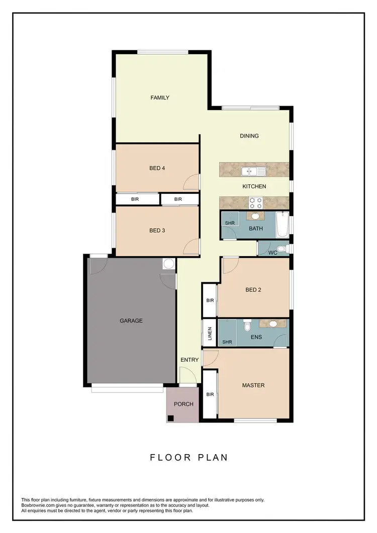 Floorplan of Homely house listing, 49 Denham Crescent, North Lakes QLD 4509