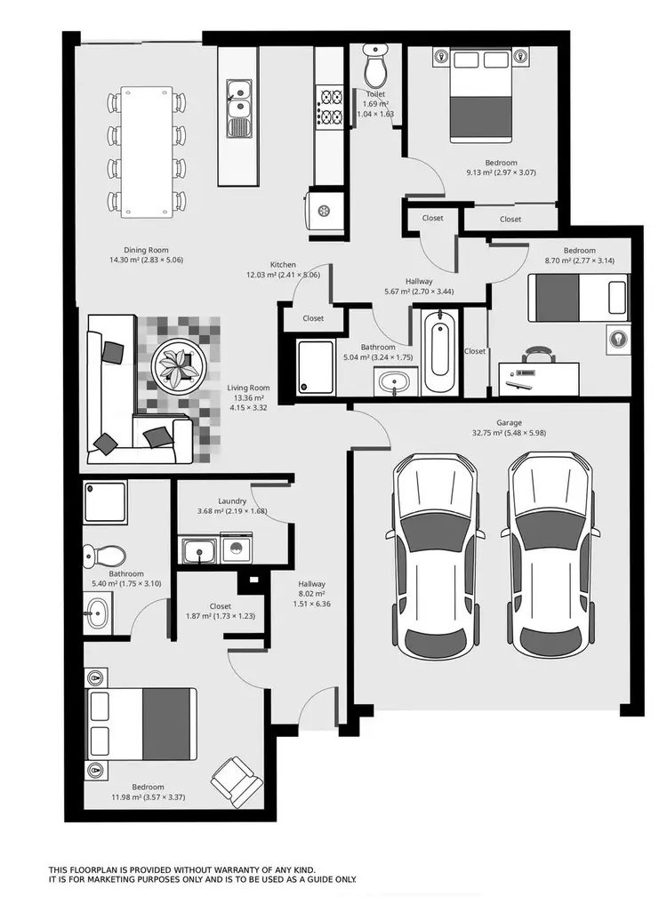 Floorplan of Homely house listing, 13 Ranfurly Crescent, Kialla VIC 3631