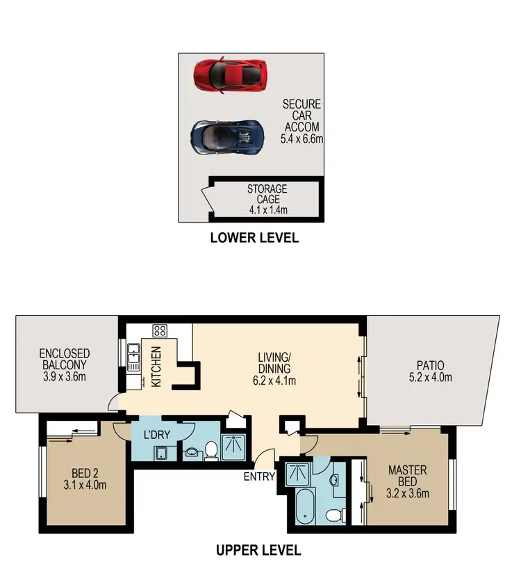 Floorplan of Homely apartment listing, 14/106-110 Bonney Avenue, Clayfield QLD 4011