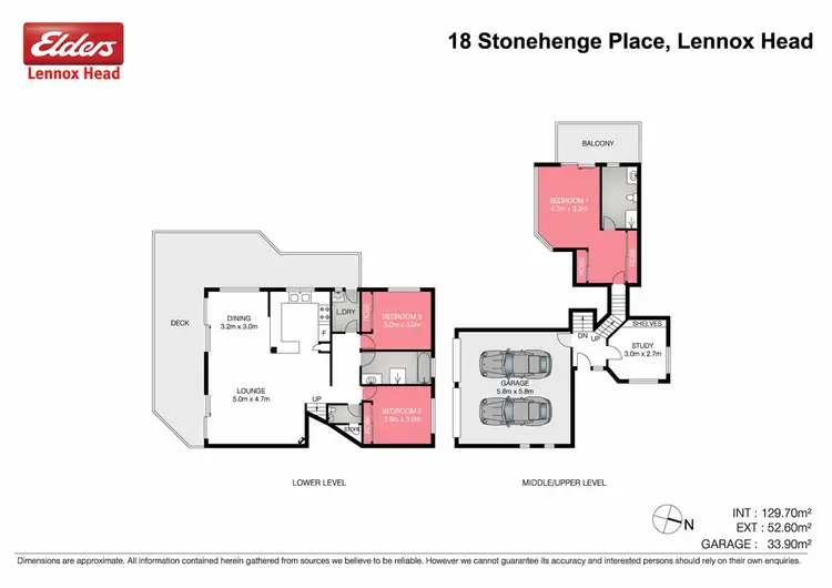 Floorplan of Homely house listing, 18 Stonehenge Place, Lennox Head NSW 2478