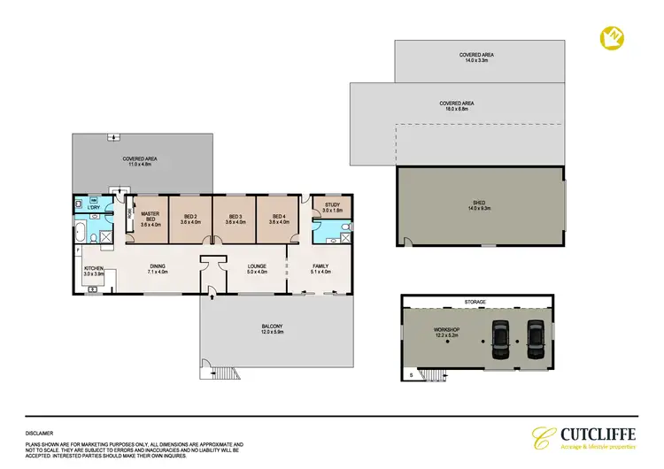 Floorplan of Homely rural property listing, 34 Cairnes Road, Glenorie NSW 2157