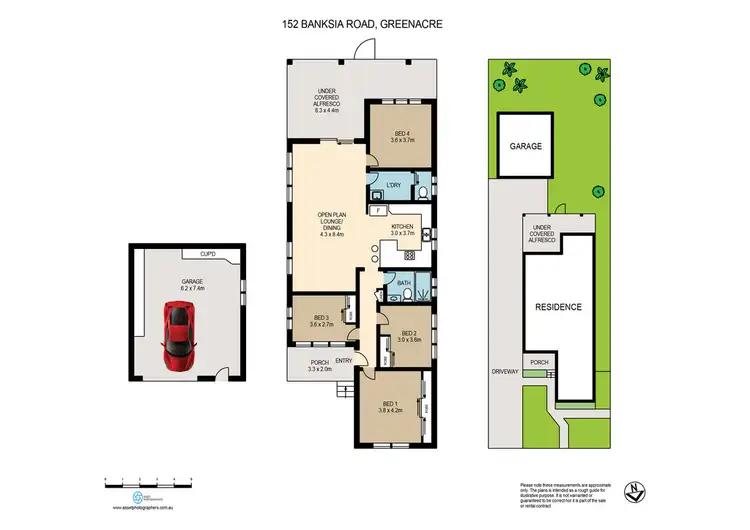 Floorplan of Homely house listing, 152 Banksia Road, Greenacre NSW 2190