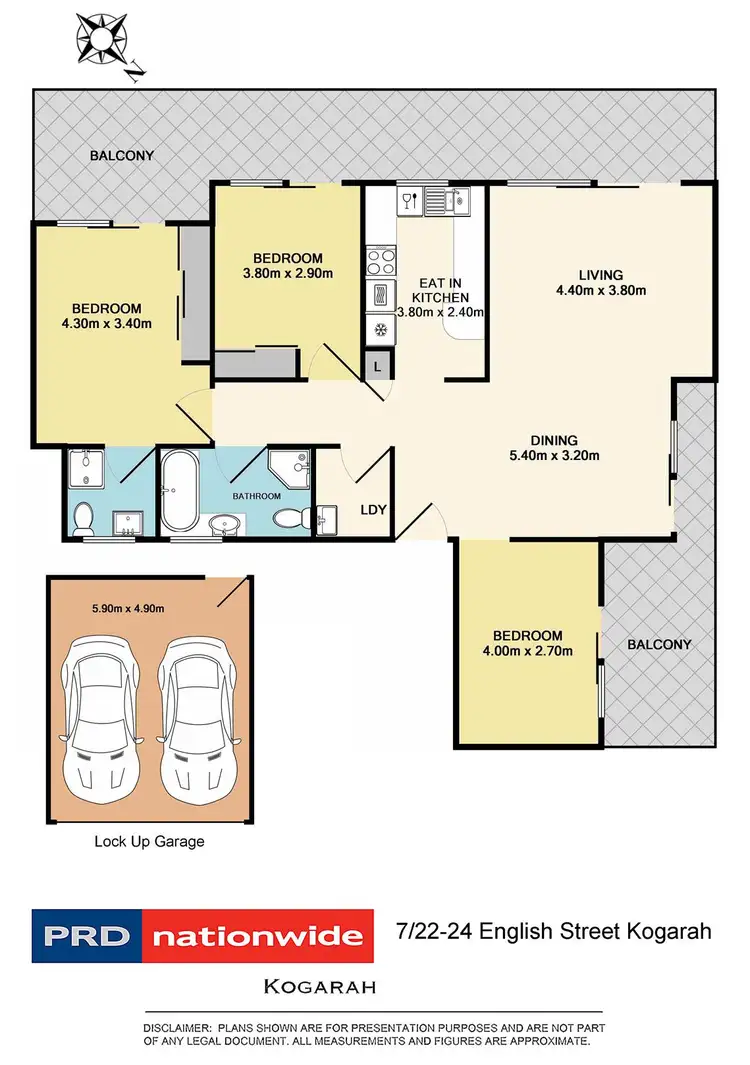 Floorplan of Homely unit listing, 7/22-24 English Street, Kogarah NSW 2217