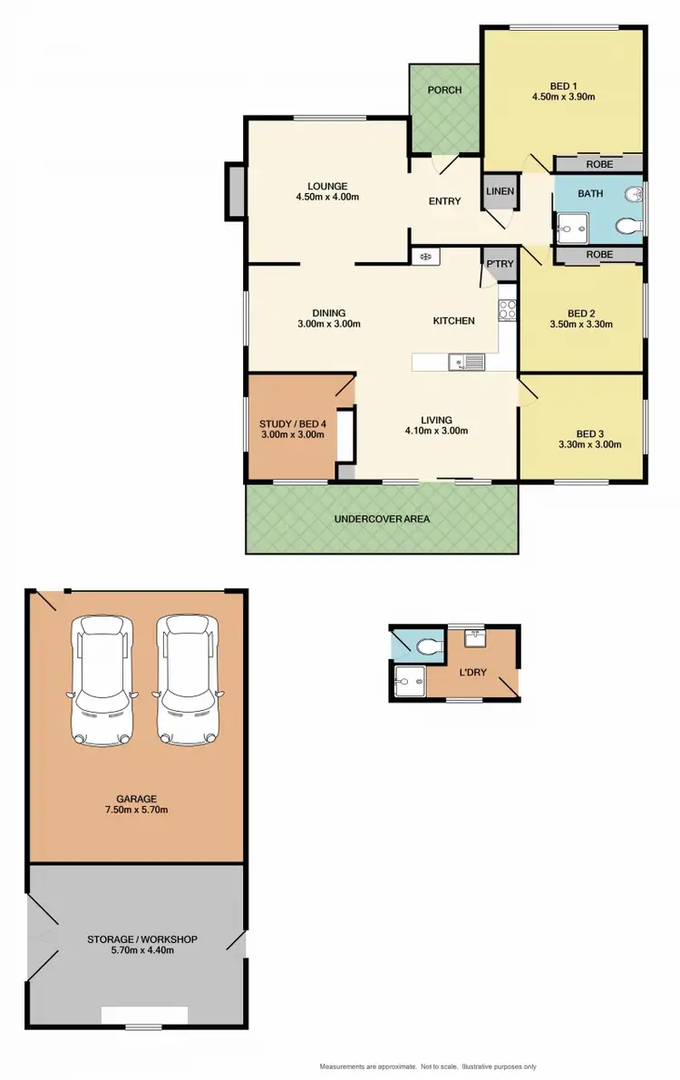 Floorplan of Homely house listing, 12 McIvor Street, Benalla VIC 3672