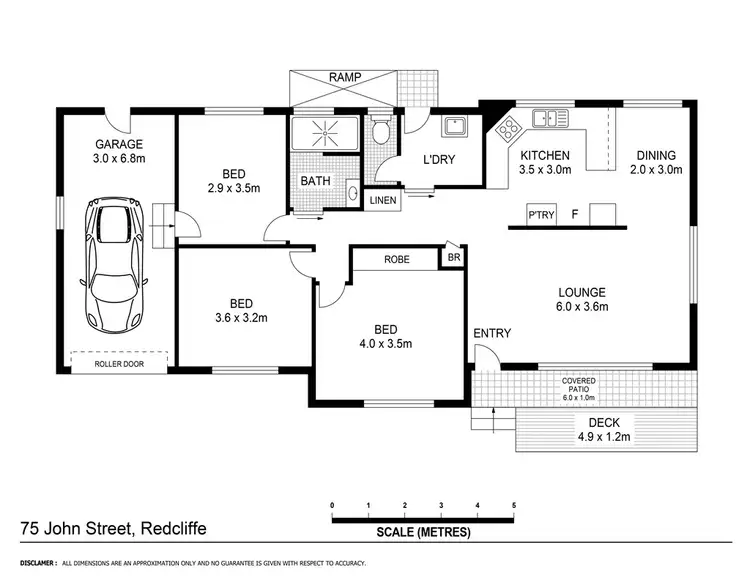 Floorplan of Homely house listing, 75 John Street, Redcliffe QLD 4020