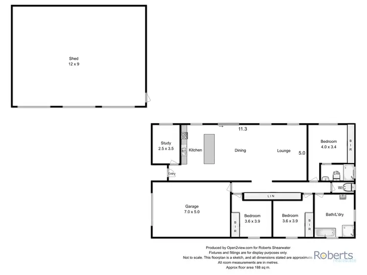 Floorplan of Homely house listing, 26 Elphin Drive, Squeaking Point TAS 7307