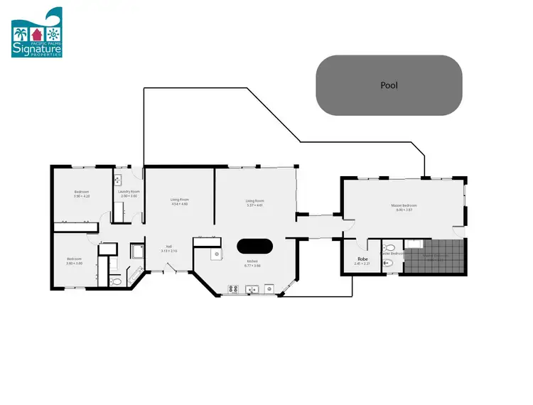 Floorplan of Homely rural property listing, 40 Aroona Street, Coomba Park NSW 2428
