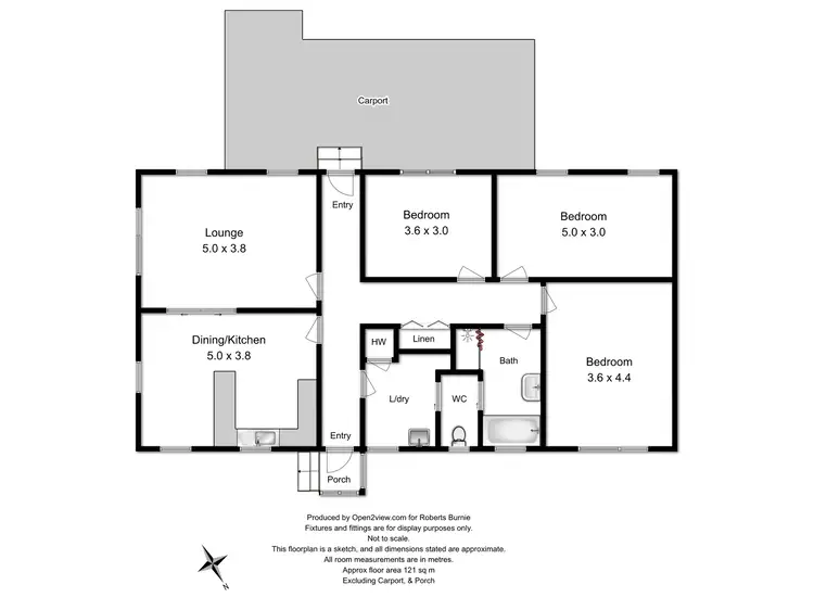 Floorplan of Homely house listing, 8a Wilsdon Street, Queenstown TAS 7467