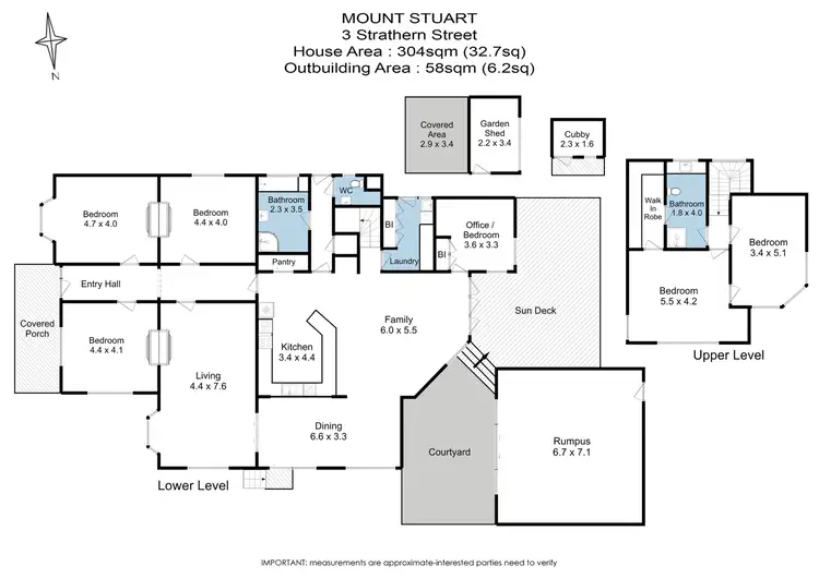 Floorplan of Homely house listing, 3 Strathern Street, Mount Stuart TAS 7000