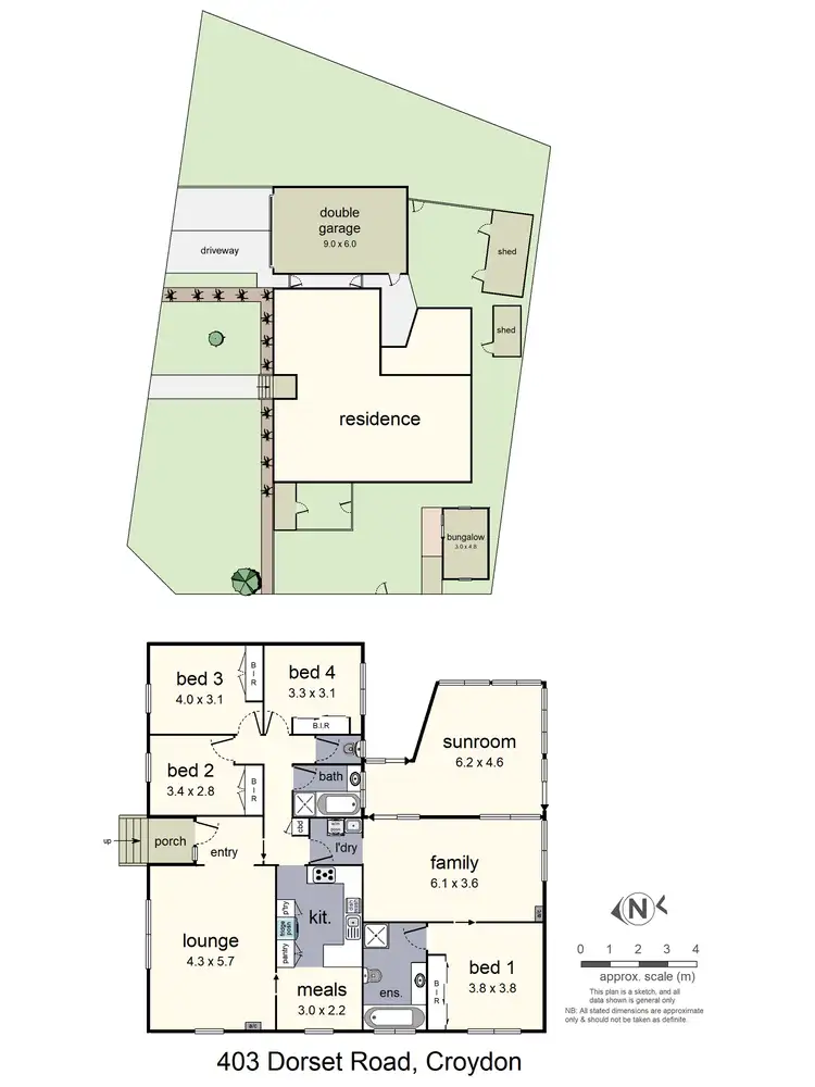 Floorplan of Homely house listing, 403 Dorset Road, Croydon VIC 3136