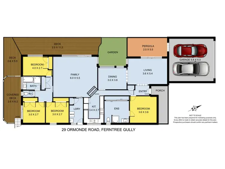 Floorplan of Homely house listing, 29 Ormonde Road, Ferntree Gully VIC 3156