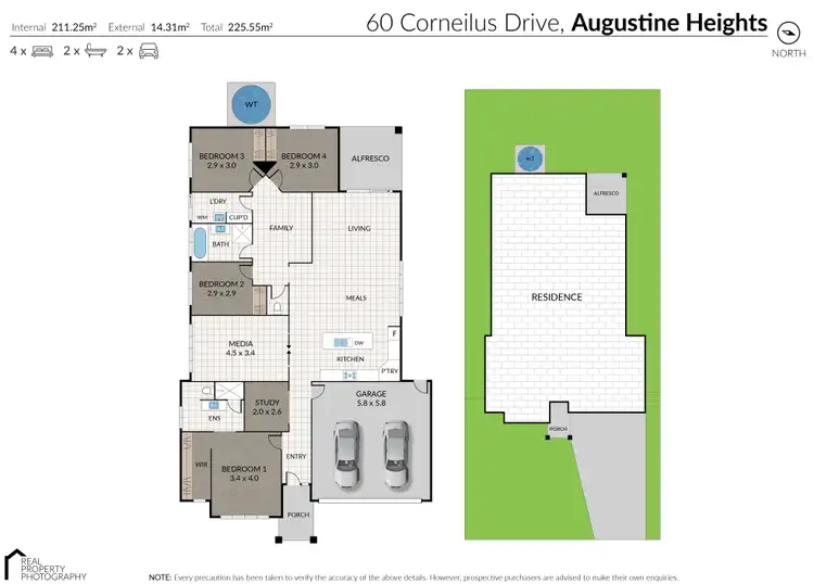 Floorplan of Homely house listing, 60 Cornelius Drive, Augustine Heights QLD 4300