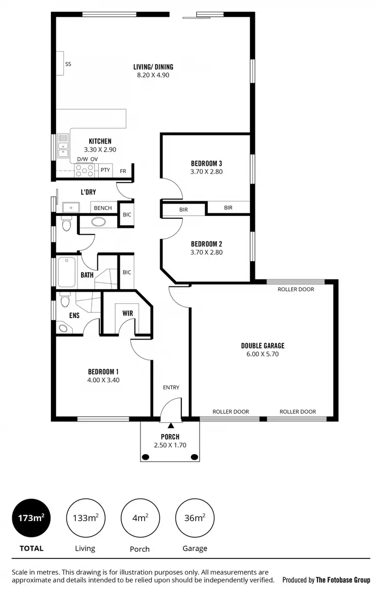 Floorplan of Homely house listing, 6 Barbaro Court, Munno Para West SA 5115