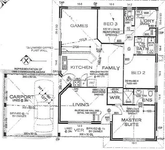 Floorplan of Homely house listing, 20 Scarlet Drive, Glen Iris WA 6230