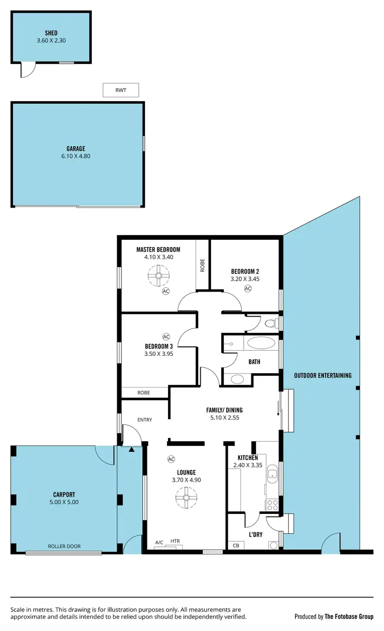 Floorplan of Homely house listing, 52 Carbenet Drive, Hackham SA 5163