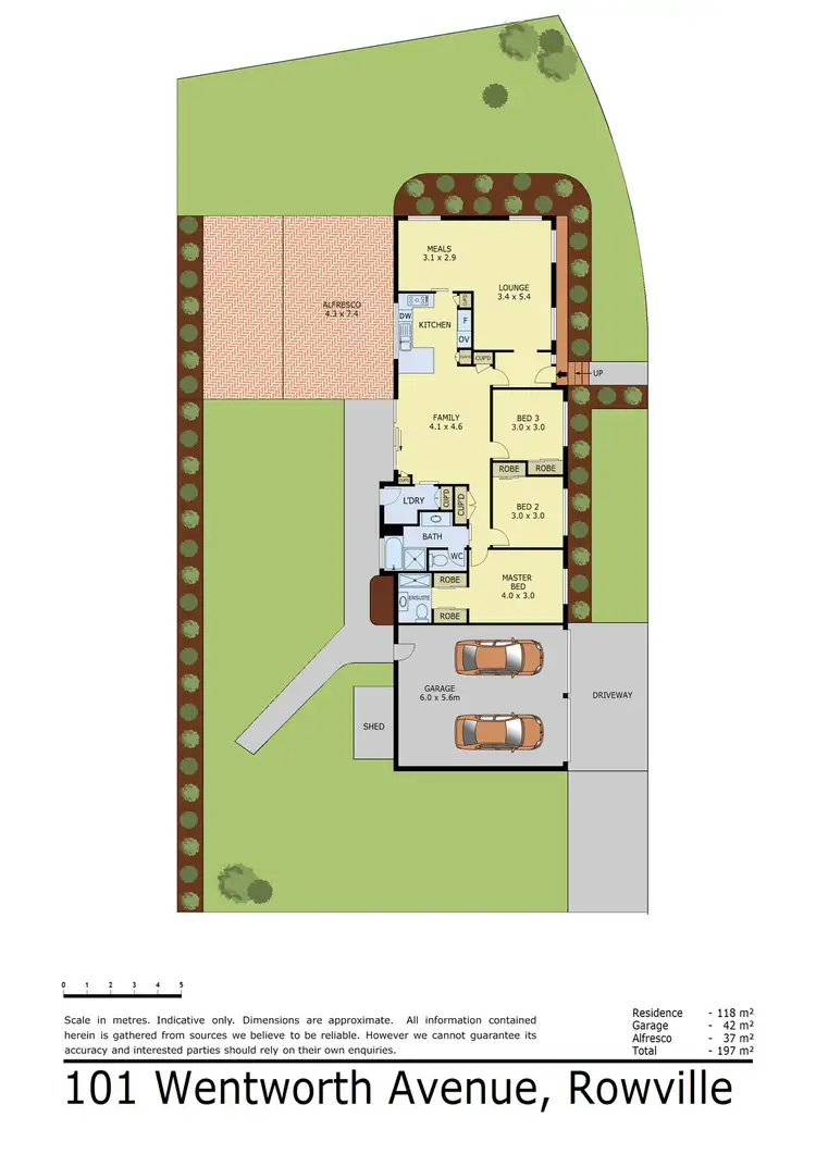 Floorplan of Homely house listing, 101 Wentworth Avenue, Rowville VIC 3178