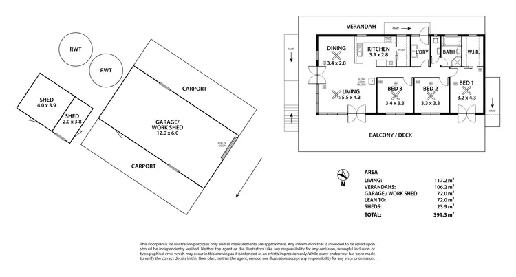 Floorplan of Homely rural property listing, 90 Prouds Access Road, Eden Valley SA 5235