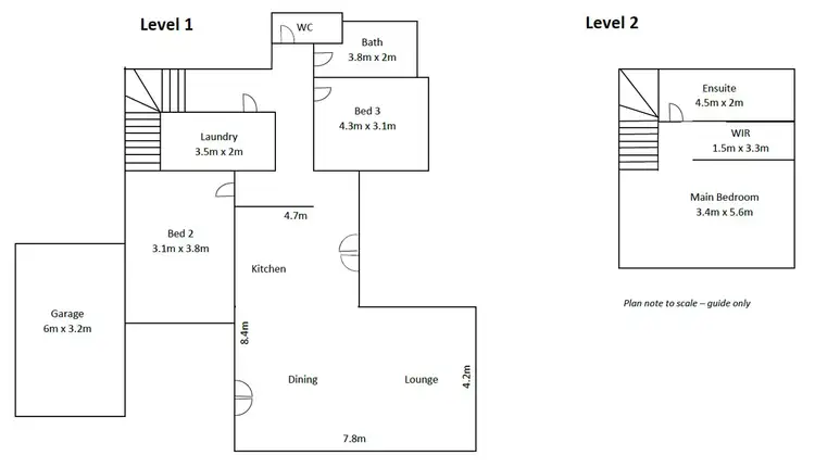 Floorplan of Homely house listing, 44 McFarlane Street, Robe SA 5276