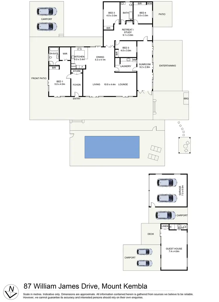 Floorplan of Homely rural property listing, 87 William James Drive, Mount Kembla NSW 2526