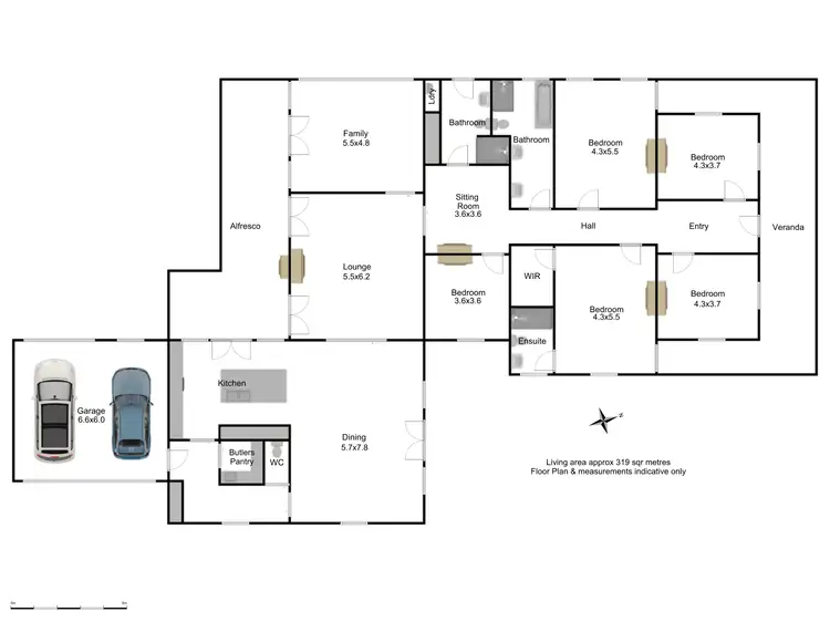 Floorplan of Homely house listing, 100 Franklin Road, Orange NSW 2800