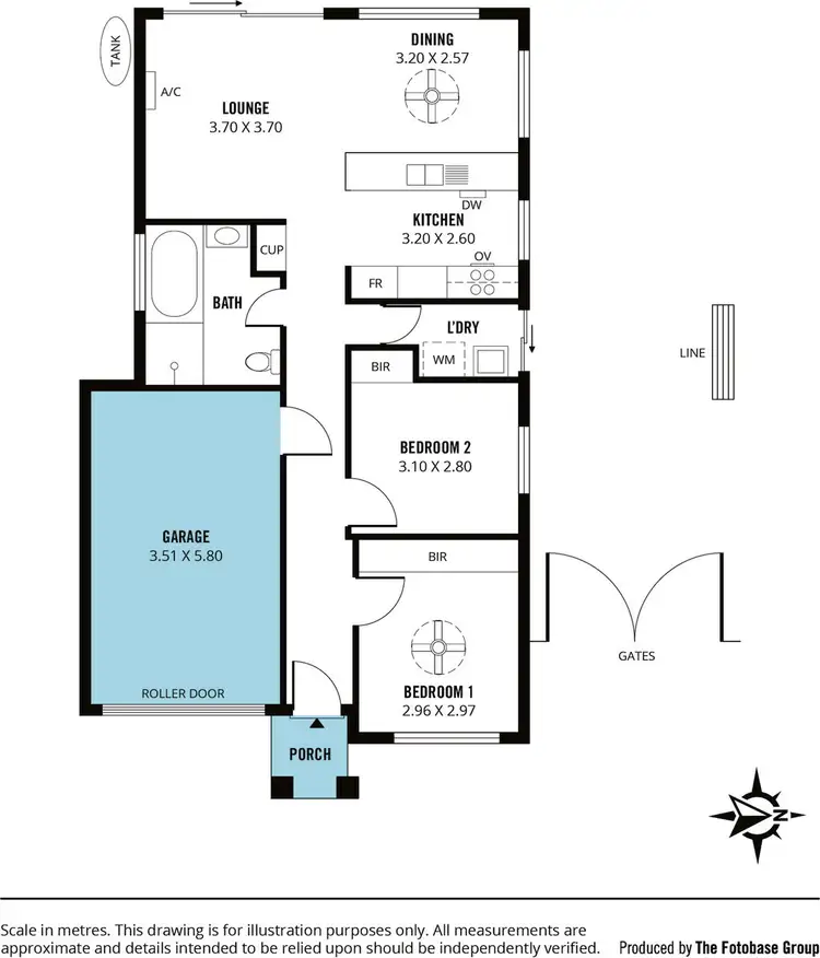 Floorplan of Homely house listing, 37 Christopher Road, Christie Downs SA 5164