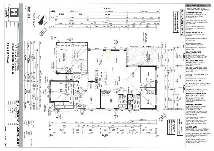 Floorplan of Homely house listing, 93 Hawker Approach, Yalyalup WA 6280
