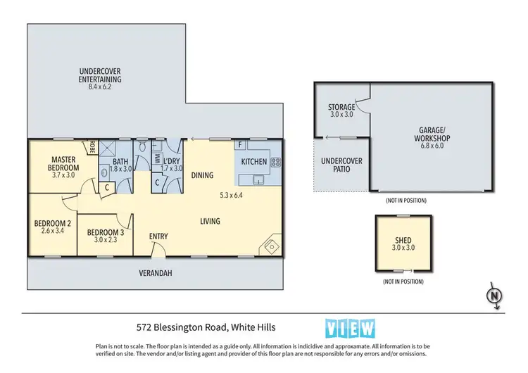 Floorplan of Homely house listing, 572 Blessington Road, White Hills TAS 7258