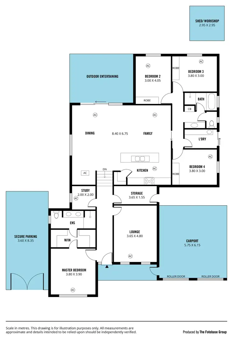 Floorplan of Homely house listing, 18 Anglesea Lane, Seaford Rise SA 5169