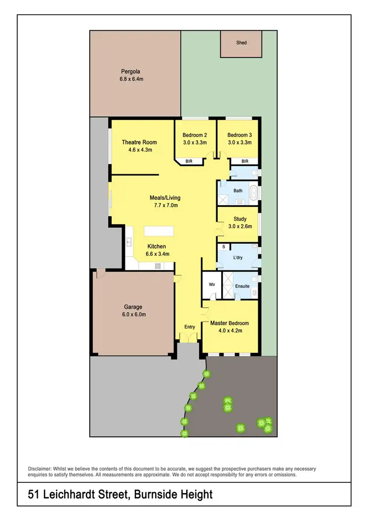 Floorplan of Homely house listing, 51 Leichhardt Avenue, Burnside Heights VIC 3023