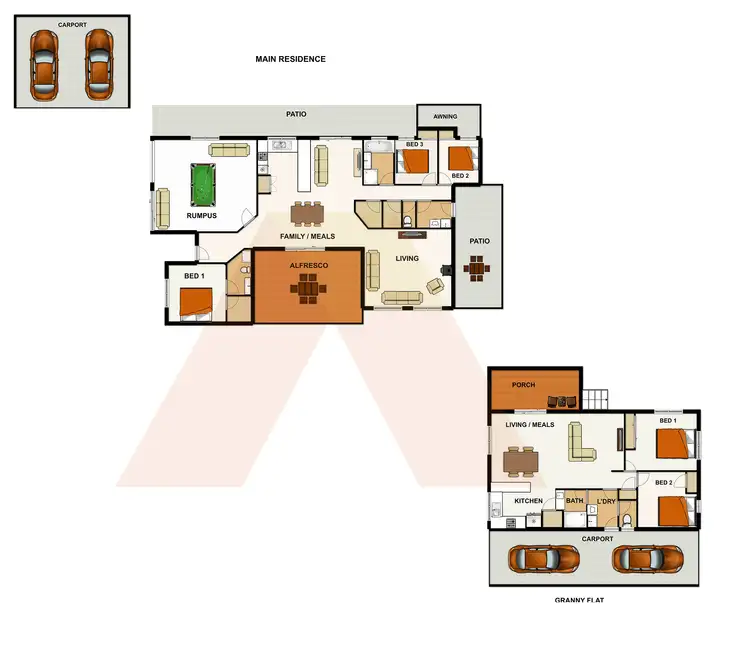 Floorplan of Homely house listing, 17-21 Squatter Court, Jimboomba QLD 4280