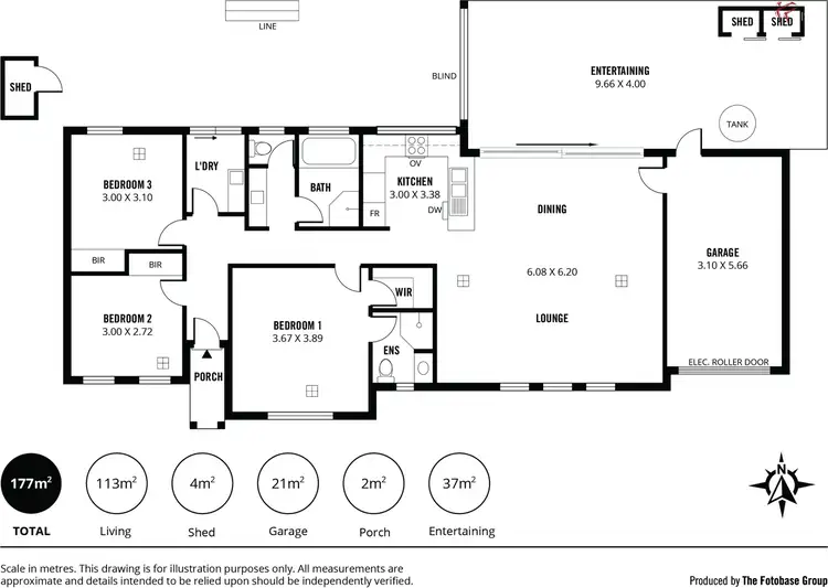 Floorplan of Homely house listing, 188c St Bernards Road, Hectorville SA 5073