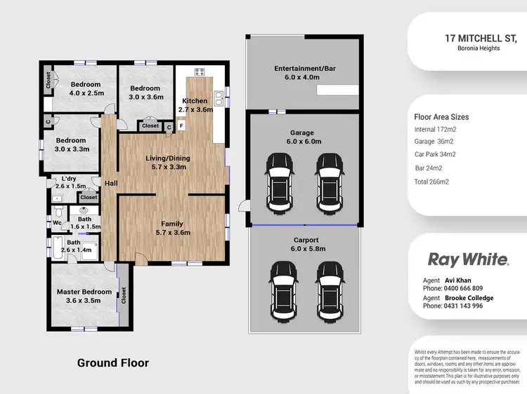 Floorplan of Homely house listing, 17 Mitchell Street, Boronia Heights QLD 4124