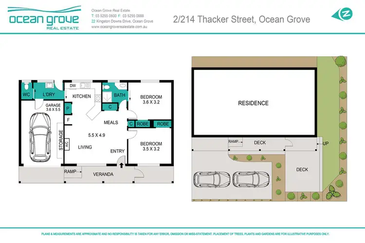 Floorplan of Homely house listing, 2/214 Thacker Street, Ocean Grove VIC 3226